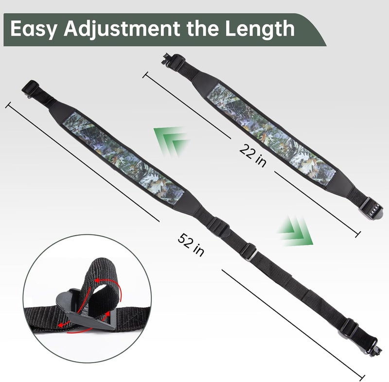 Runhike Crossbow Sling Compatible with Barnett,Adjustable Neoprene Crossbow Sling Compatible with Tenpoint,Crossbow Accessories Compatible with Ravin to Reduces Slipping, Sliding and Bouncing - Image 4